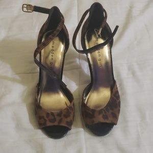 Madden girl leopard heels